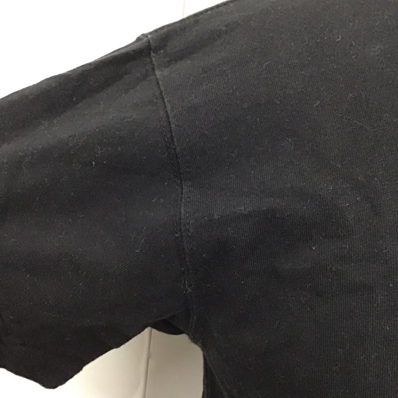 ニューエラ NEW ERA Tシャツ 半袖 ボタニカル ハイビスカス ロゴ M プリント 黒 / ブラック /  メンズ USED 古着 中古 10122879