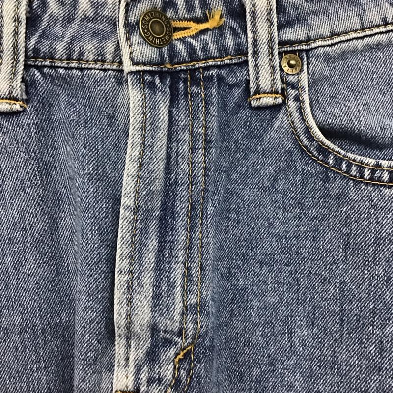 サムシング SOMETHING スカート ロングスカート SGL983 デニム スカート green label relaxing S 無地 水色 / ライトブルー /  レディース USED 古着 中古 10140382