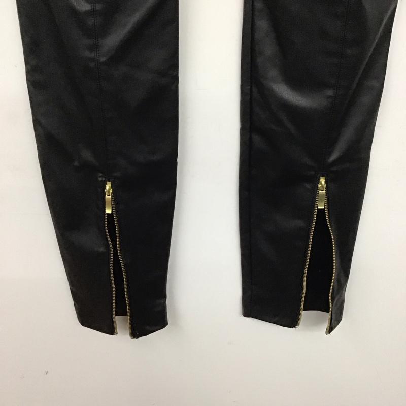 ザラ ZARA ボトムス ボトムス S 無地 黒 / ブラック /  レディース USED 古着 中古 10137880