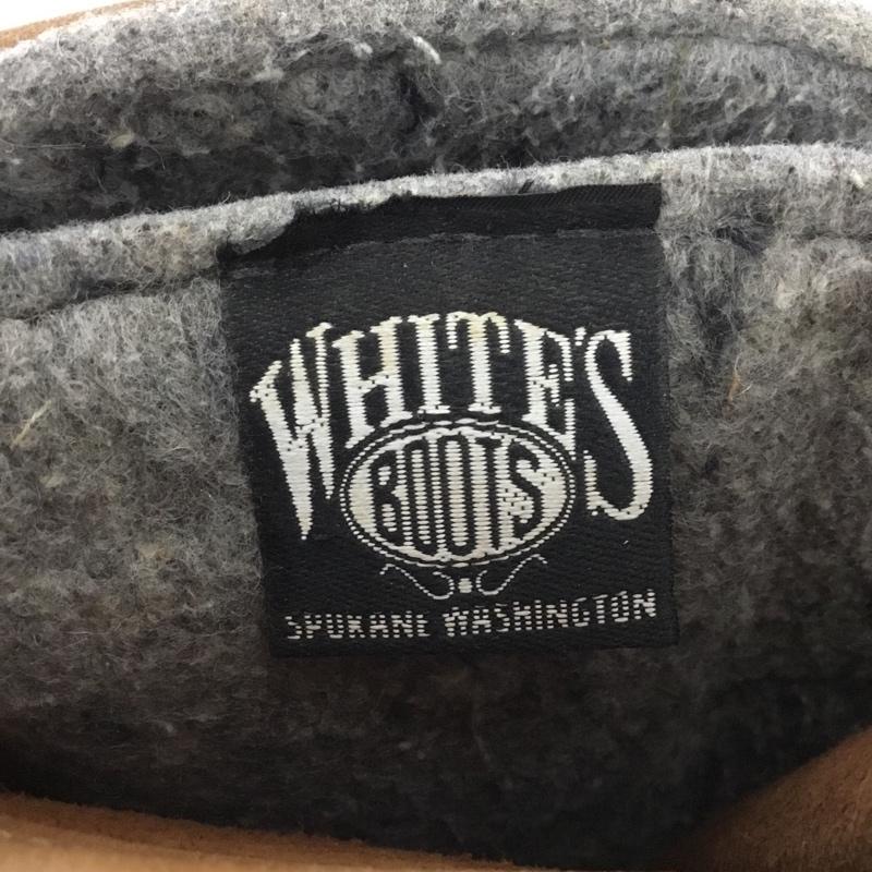 ホワイツブーツ WHITE S BOOTS ブーツ 一般 スノーブーツ ウィンターブーツ .レースアップ 無地 茶 / ブラウン /  メンズ USED 古着 中古 10129554