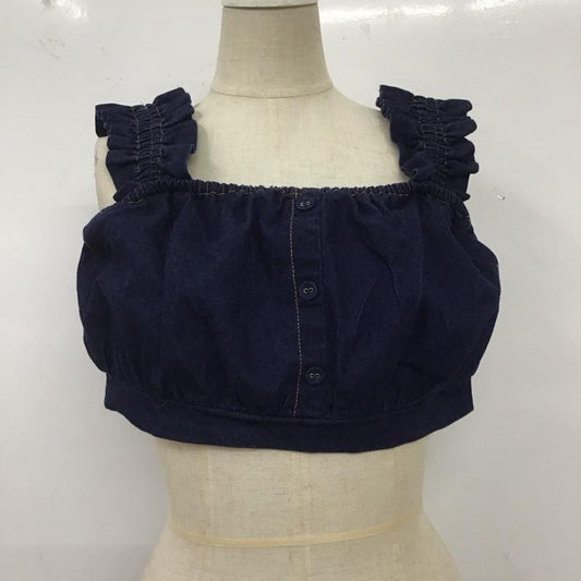 ヘザー Heather ベスト ベスト he070054mc ビスチェ ベスト ノースリーブカットソー FREE 無地 インディゴ / インディゴ /  レディース USED 古着 中古 10109561