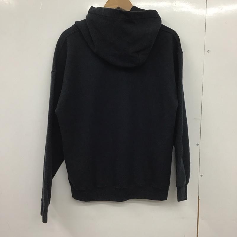 ギルダン GILDAN パーカー 長袖 長袖パーカー プルオーバーパーカー スウェット M ロゴ、文字 紺 / ネイビー /  メンズ USED 古着 中古 10148971