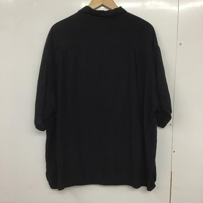 フリークスストア FREAK S STORE シャツ、ブラウス 半袖 半袖シャツ 刺繍シャツ カラーシャツ M 刺繍 黒 / ブラック /  メンズ USED 古着 中古 10132799