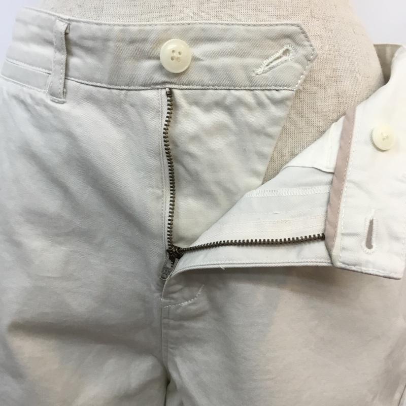パーリッシィ PAR ICI パンツ ショートパンツ ひざ下 ガウチョ M 無地 アイボリー / アイボリー /  レディース USED 古着 中古 10048492