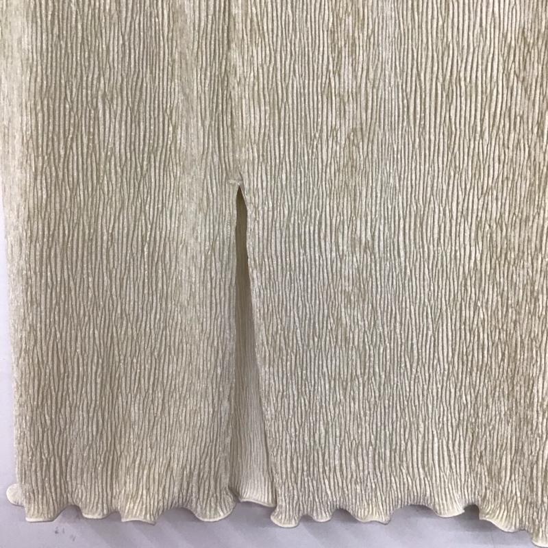 ローリーズファーム LOWRYS FARM スカート ロングスカート FREE 無地 アイボリー / アイボリー /  レディース USED 古着 中古 10144230