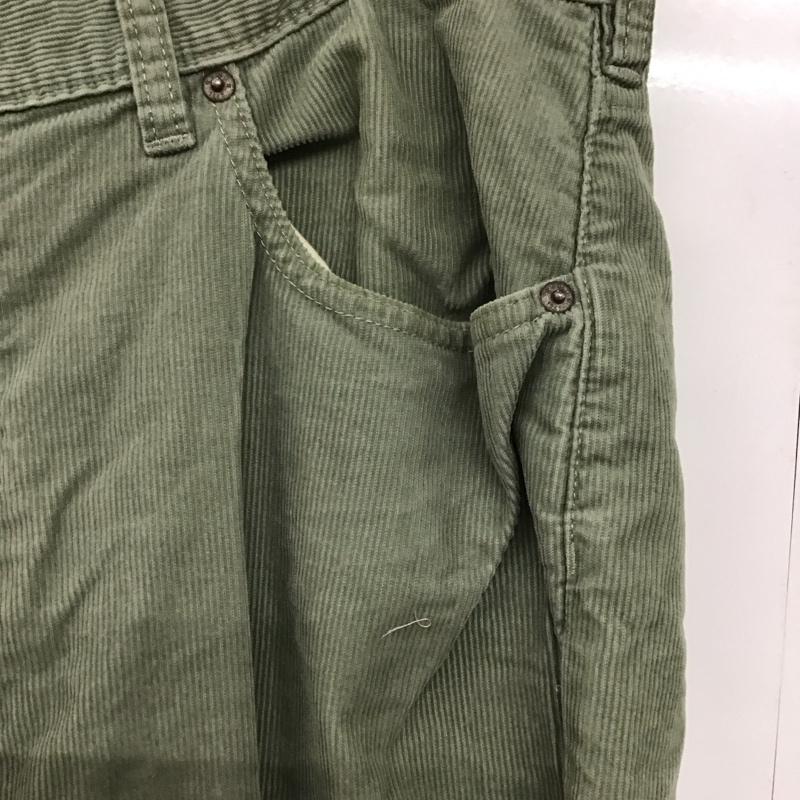ポロラルフローレン POLO RALPH LAUREN パンツ デニム、ジーンズ コーデュロイパンツ ワイドパンツ カジュアルパンツ 36インチ 無地 カーキ / カーキ /  メンズ USED 古着 中古 10141262