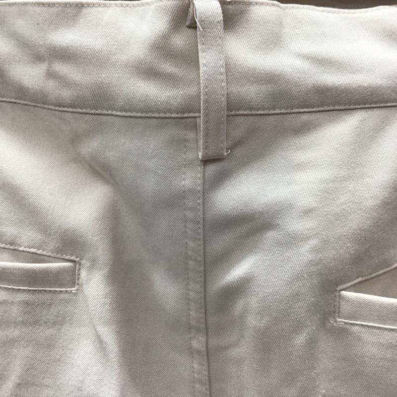 モノマート MONO-MART パンツ スラックス L 無地 アイボリー / アイボリー /  メンズ USED 古着 中古 10116831