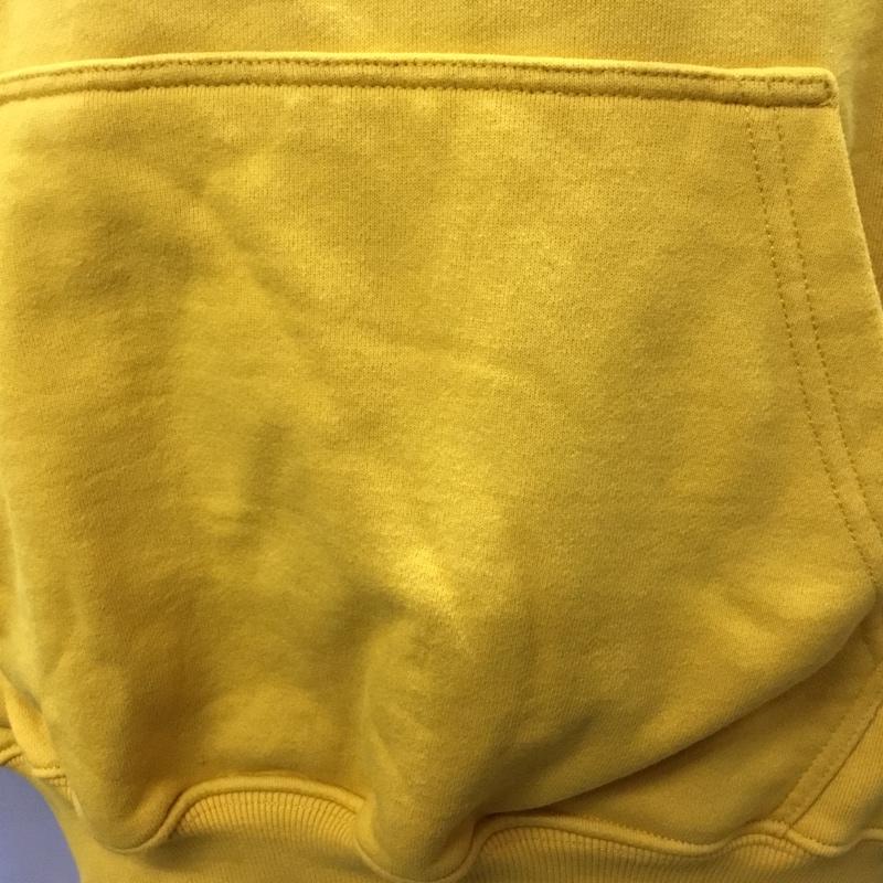 アヴィレックス AVIREX パーカー 長袖 783-3131014 WEB&DEPOT限定 RECORDDESIGNSWEATPULLOVERPARKA XL プリント 黄 / イエロー /  メンズ USED 古着 中古 10116246