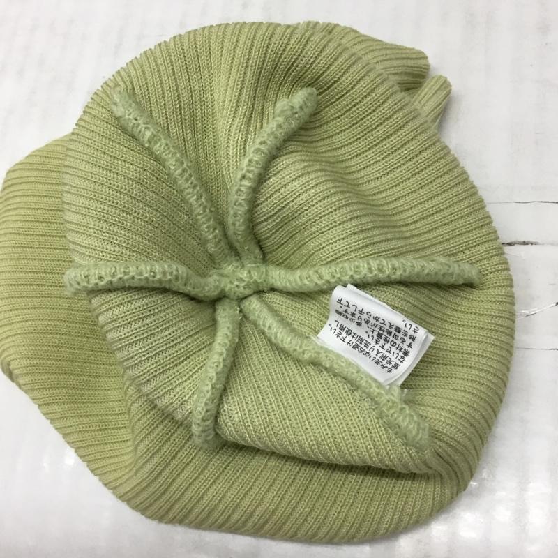 ザノースフェイス THE NORTH FACE 帽子 ニット帽 NN02079 アクティブサマービーニー FREE ロゴ、文字 薄緑 / ライトグリーン /  メンズ USED 古着 中古 10114726