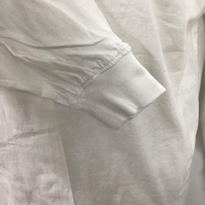 ハバ グッ タイム Have a good time カットソー 長袖 長袖カットソー プリントカットソー クルーネック L プリント 白 / ホワイト /  メンズ USED 古着 中古 10126193