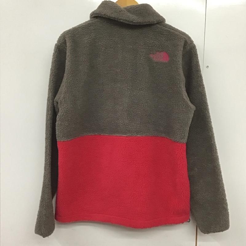 ザノースフェイス THE NORTH FACE ジャケット、上着 ジャンパー、ブルゾン aa45910 フリースジャケット ジップアップフリースジャケット アウター L ロゴ、文字 灰 / グレー /  メンズ USED 古着 中古 10142329