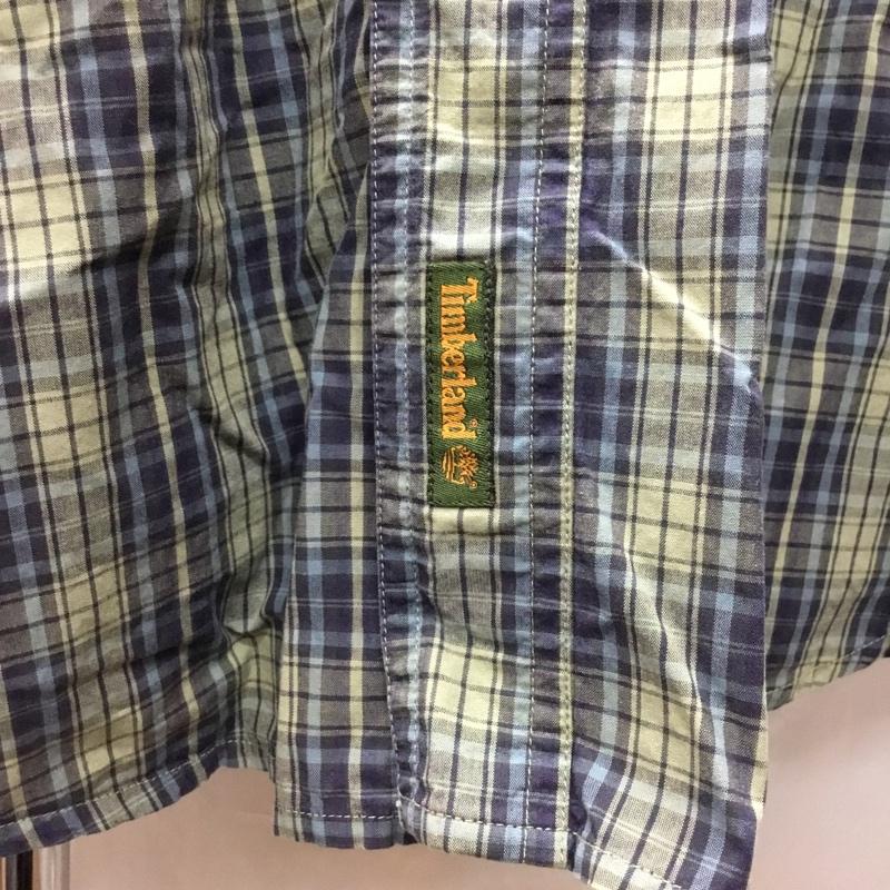 ティンバーランド Timberland シャツ、ブラウス 長袖 長袖シャツ カラーシャツ ポケットシャツ 長袖カットソー チェックシャツ L チェック マルチカラー / マルチカラー /  メンズ USED 古着 中古 10115216