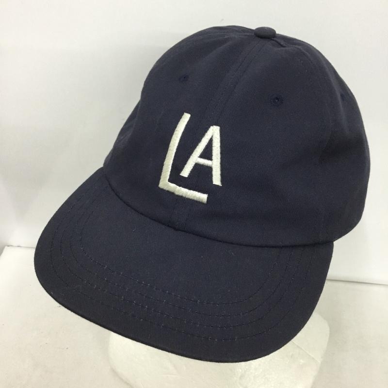 クーパーズタウンボールキャップ Cooperstown Ball Cap 帽子 キャップ LA 刺繍 ロゴ、文字 紺 / ネイビー /  メンズ USED 古着 中古 10146590