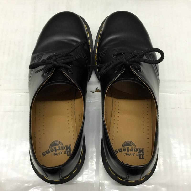 ドクターマーチン Dr.Martens 革靴 革靴 1461 3ホール UK7 US：8 無地 黒 / ブラック /  メンズ USED 古着 中古 10119895