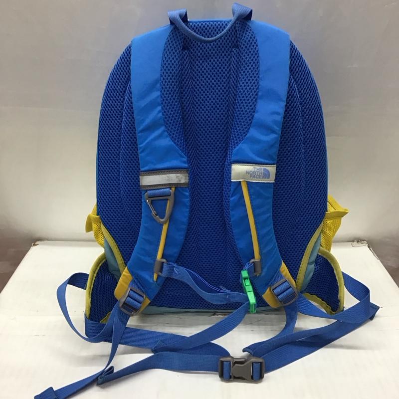 ザノースフェイス THE NORTH FACE バッグ バッグ NMJ71402 SMALL DAY キッズ リュック バックパック ロゴ、文字 青 / ブルー / X 黄 / イエロー /  ボーイズ USED 古着 中古 10116283