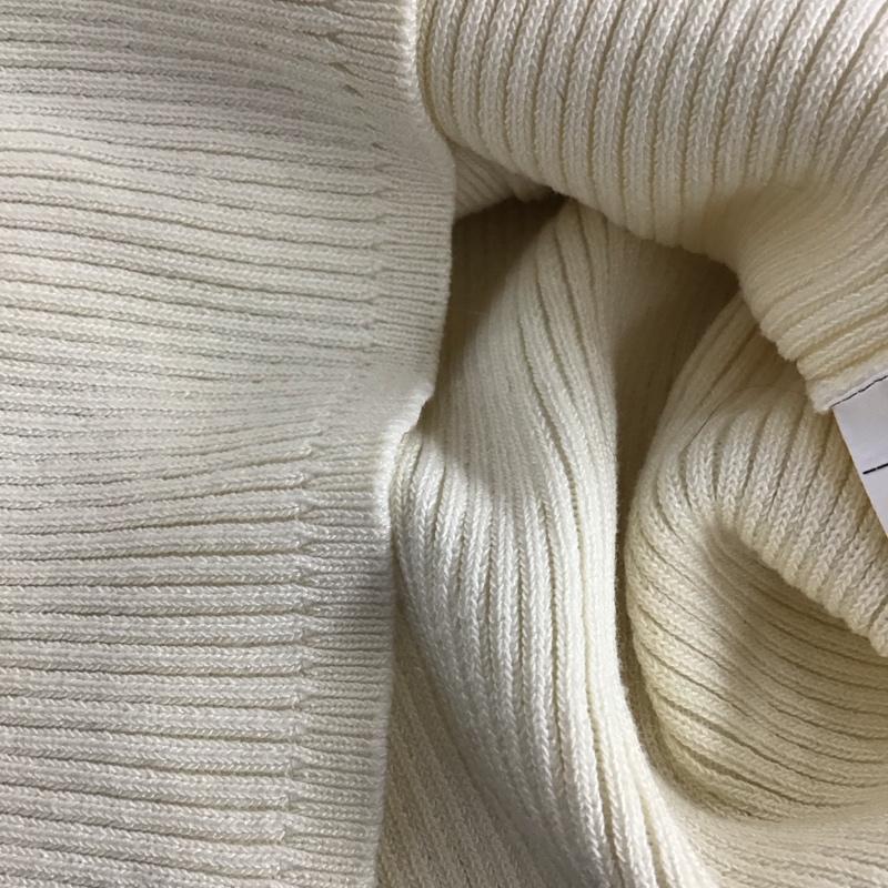 アズールバイマウジー AZUL BY MOUSSY カットソー 長袖 長袖ニット フロントボタン リブ FREE 無地 白 / ホワイト /  レディース USED 古着 中古 10142476