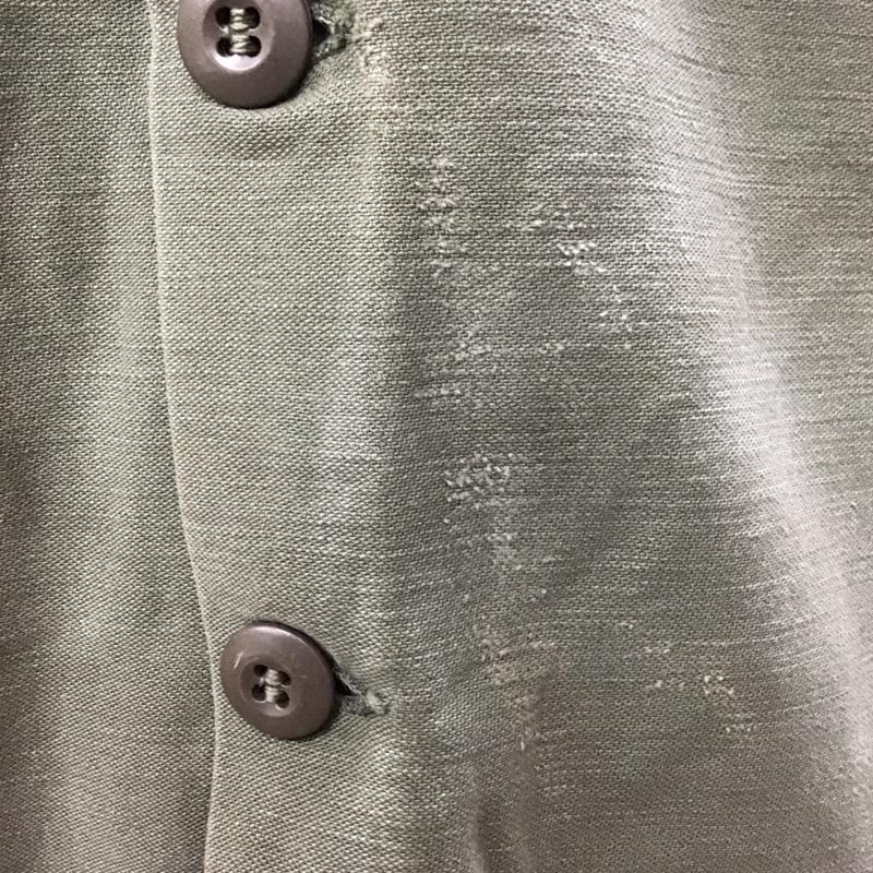 ミリタリー ミリタリー シャツ、ブラウス 半袖 半袖シャツ ミリタリーシャツ USARMY 古着 ロゴ、文字 カーキ / カーキ /  メンズ USED 古着 中古 10114120