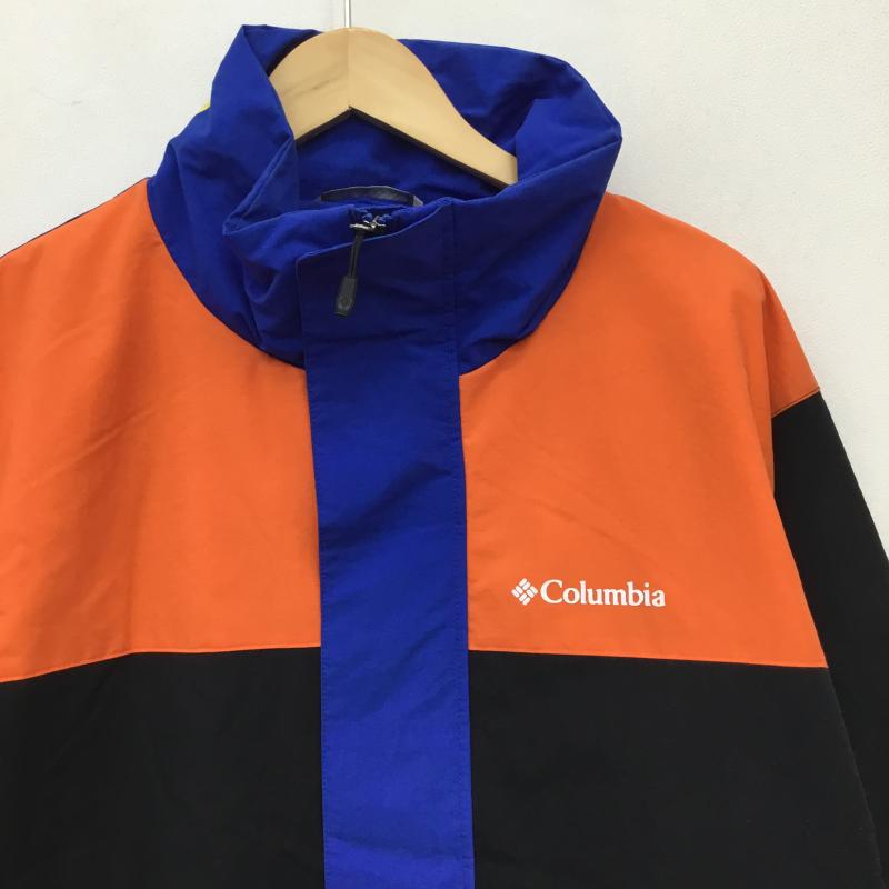 コロンビア Columbia ジャケット、上着 ジャケット、ブレザー PM5725　ライアンストリームジャケット L  黒 / ブラック / X 青 / ブルー / X 橙 / オレンジ /  メンズ USED 古着 中古 10138463