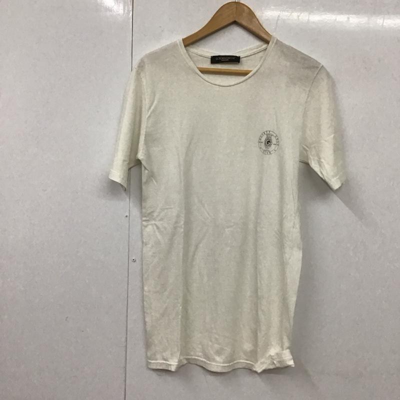 ゴールデングース GOLDEN GOOSE Tシャツ 半袖 XS ロゴ、文字 X プリント 白 / ホワイト /  メンズ USED 古着 中古 10131056