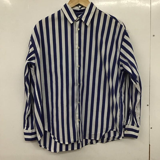 ロッソアーバンリサーチ ROSSOURBANRESEARCH シャツ、ブラウス 長袖 長袖ストライプシャツ カラーシャツ カジュアルシャツ S ストライプ 白 / ホワイト / X 青 / ブルー /  メンズ USED 古着 中古 10139727