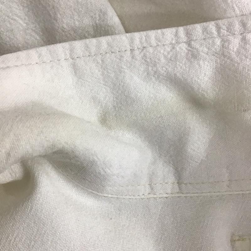 古着 USED シャツ、ブラウス 半袖 半袖シャツ カラーシャツ 半袖カットソー 古着 ヴィンテージ 無地 白 / ホワイト /  メンズ USED 古着 中古 10107024