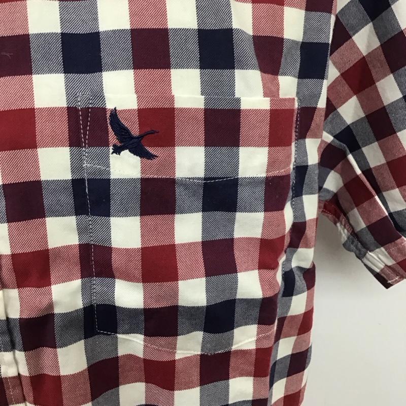 エディーバウアー Eddie Bauer シャツ、ブラウス 半袖 半袖シャツ チェックシャツ ボタンダウンシャツ S チェック マルチカラー / マルチカラー /  メンズ USED 古着 中古 10111119