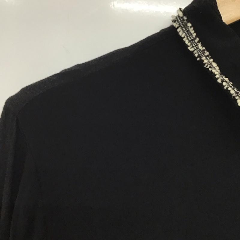 ザラベーシック ZARA BASIC シャツ、ブラウス 長袖 XS 無地 黒 / ブラック /  レディース USED 古着 中古 10139377
