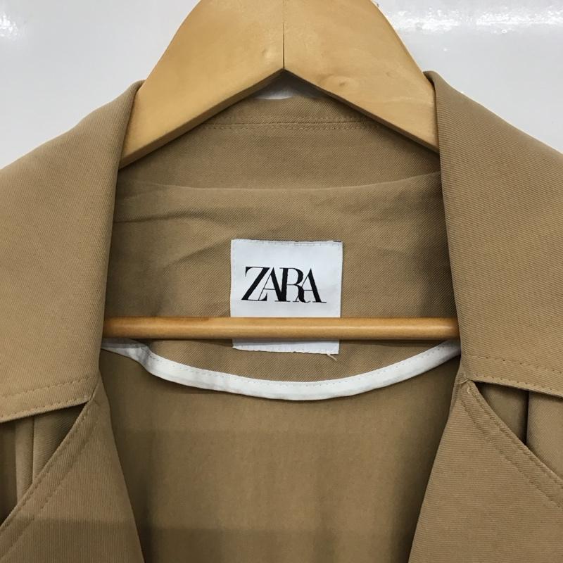 ザラ ZARA コート コート一般 スプリングコート ロングコート アウター XS 無地 ベージュ / ベージュ /  レディース USED 古着 中古 10145159