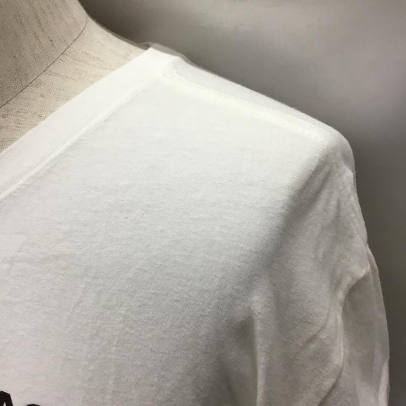 ザノースフェイス THE NORTH FACE Tシャツ 半袖 半袖カットソー プリントTシャツ クルーネックカットソー XL プリント 白 / ホワイト /  メンズ USED 古着 中古 10116692