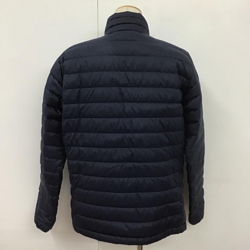 パタゴニア patagonia ジャケット、上着 ジャンパー、ブルゾン 84674 DownSweater ジップアップジャケット アウター カジュアルジャケット L 無地 紺 / ネイビー /  メンズ USED 古着 中古 10107734