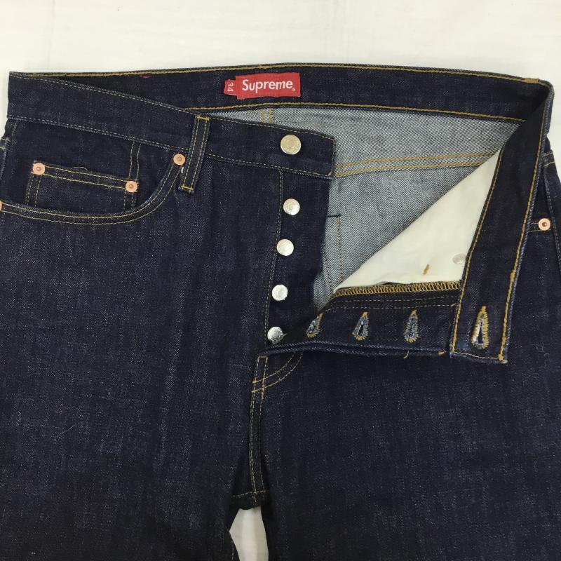 シュプリーム Supreme パンツ デニム、ジーンズ 34 無地 インディゴ / インディゴ /  メンズ USED 古着 中古 10143957