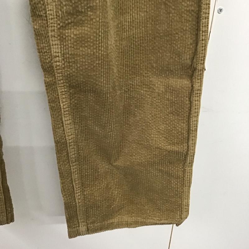 グラミチ GRAMICCI パンツ ワークパンツ、ペインターパンツ コーデュロイパンツ ワイドパンツ カジュアルパンツ L 無地 ベージュ / ベージュ /  メンズ USED 古着 中古 10140460
