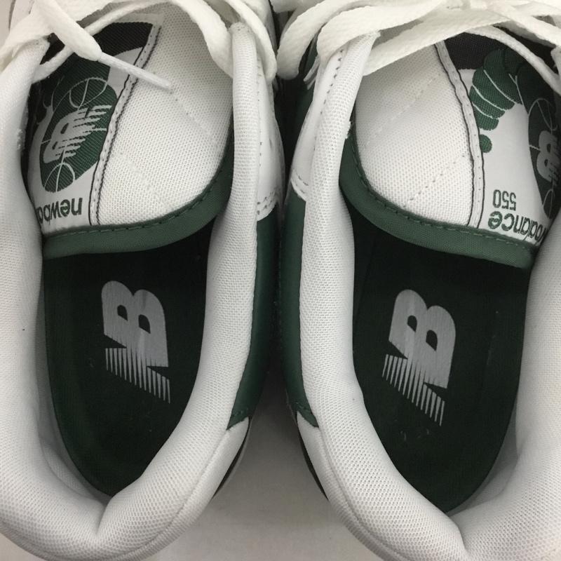 ニューバランス New Balance スニーカー スニーカー BB550WT1 28.5cm 箱有 28.5cm ロゴ、文字 白 / ホワイト / X 緑 / グリーン /  メンズ USED 古着 中古 10142710