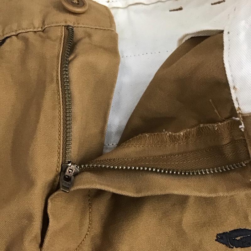 エルエルビーン L.L.Bean パンツ チノパン 273418 刺繍 鳥 32 総柄 茶 / ブラウン /  メンズ USED 古着 中古 10111225