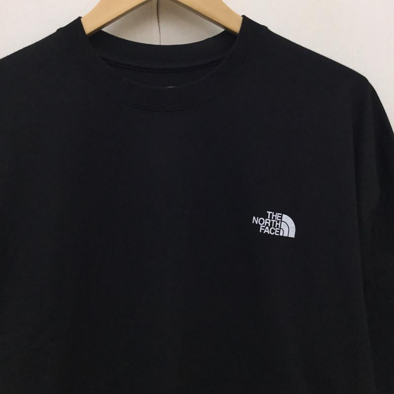 ザノースフェイス THE NORTH FACE Tシャツ 半袖 NT32434 XL ロゴ、文字 黒 / ブラック /  メンズ USED 古着 中古 10151129
