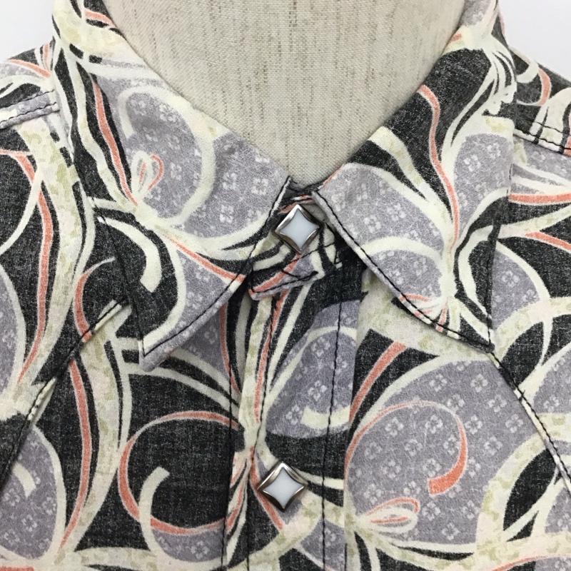 エターナル ETERNAL シャツ、ブラウス 長袖 長袖シャツ 総柄シャツ カラーシャツ ポケットシャツ L プリント マルチカラー / マルチカラー /  メンズ USED 古着 中古 10128015