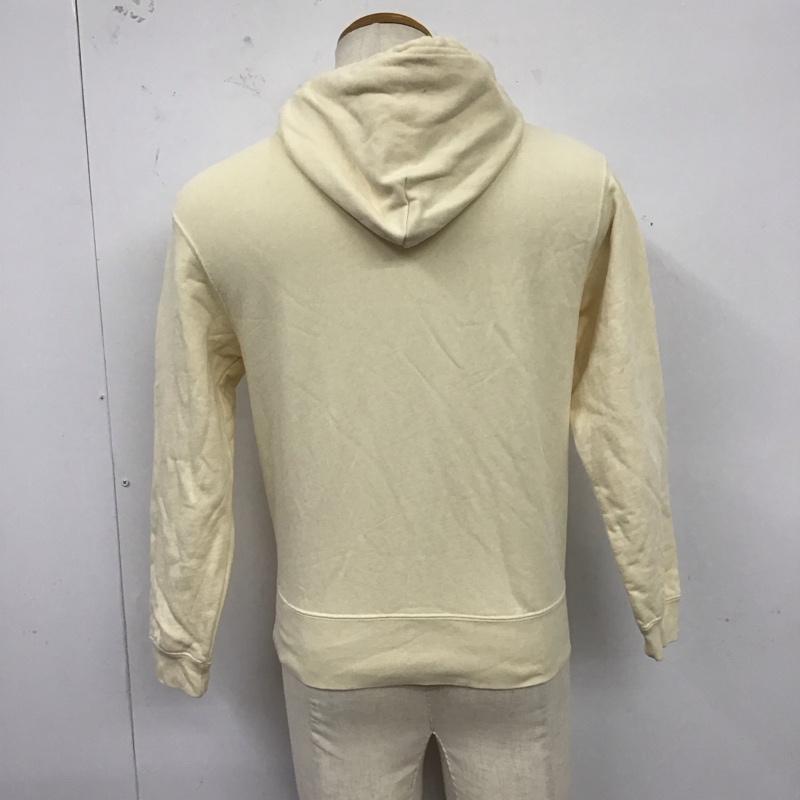 ビームスティー BEAMS T パーカー 長袖 11-13-2812-349 Shadow Graphic Sweat Parka 猫 S プリント アイボリー / アイボリー /  メンズ USED 古着 中古 10123224