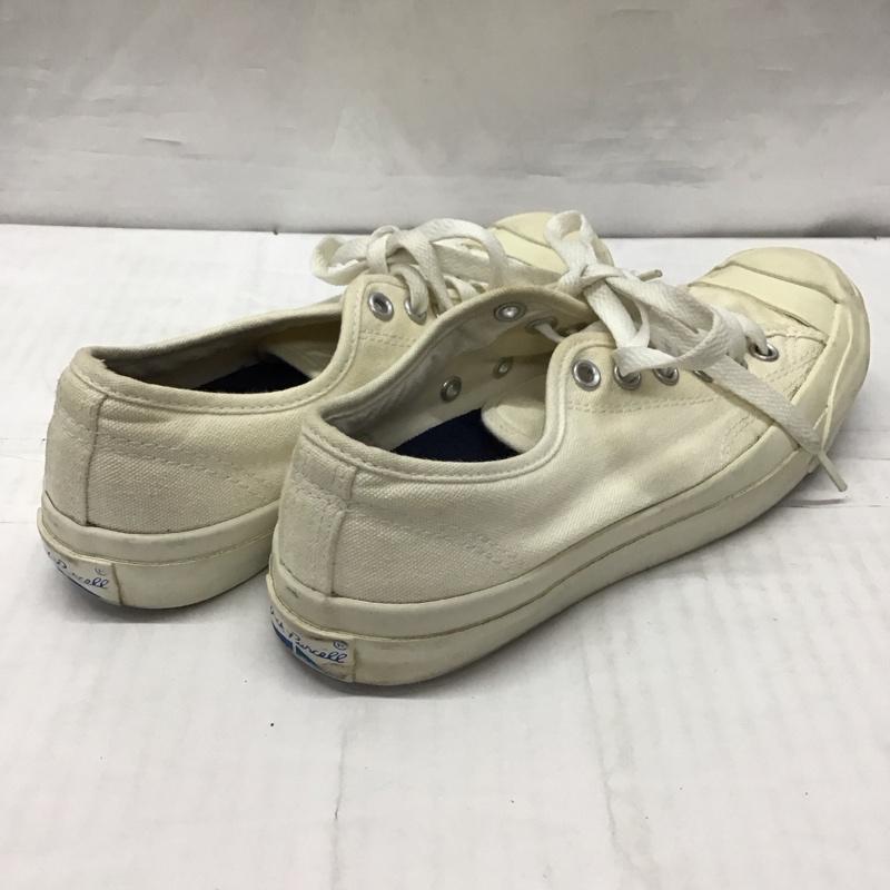 コンバース CONVERSE スニーカー スニーカー 1R193 JACK PURCELL ジャックパーセル 23.5cm 23.5cm ロゴ、文字 白 / ホワイト /  レディース USED 古着 中古 10118789