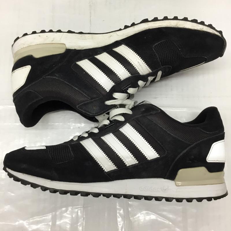 アディダス adidas スニーカー スニーカー B24842 ZX 700 28cm 28.0cm ロゴ、文字 黒 / ブラック / X 白 / ホワイト /  メンズ USED 古着 中古 10107622