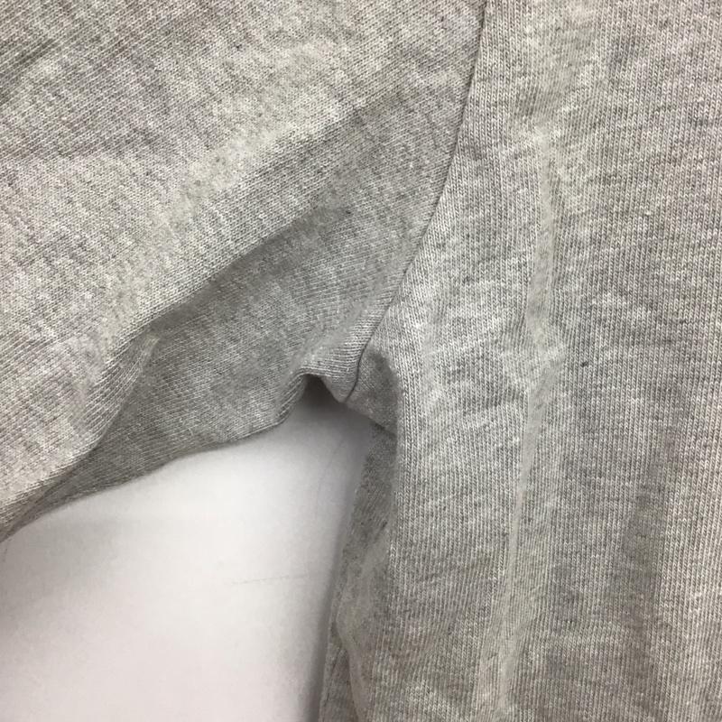 ポロバイラルフローレン Polo by RALPH LAUREN ポロシャツ 長袖 長袖ポロシャツ 長袖カットソー カラーシャツ M ロゴ、文字 灰 / グレー /  メンズ USED 古着 中古 10150114