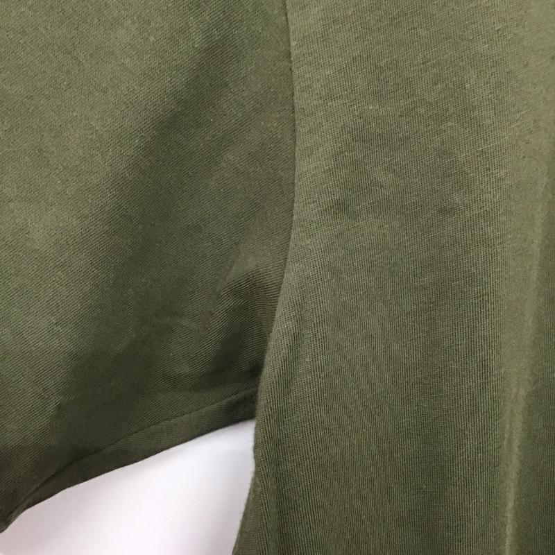 ザノースフェイス THE NORTH FACE Tシャツ 半袖 nt321003a S/SSimpleLogoPocketTee 半袖カットソー クルーネックカットソー XL ロゴ、文字 カーキ / カーキ /  メンズ USED 古着 中古 10136186