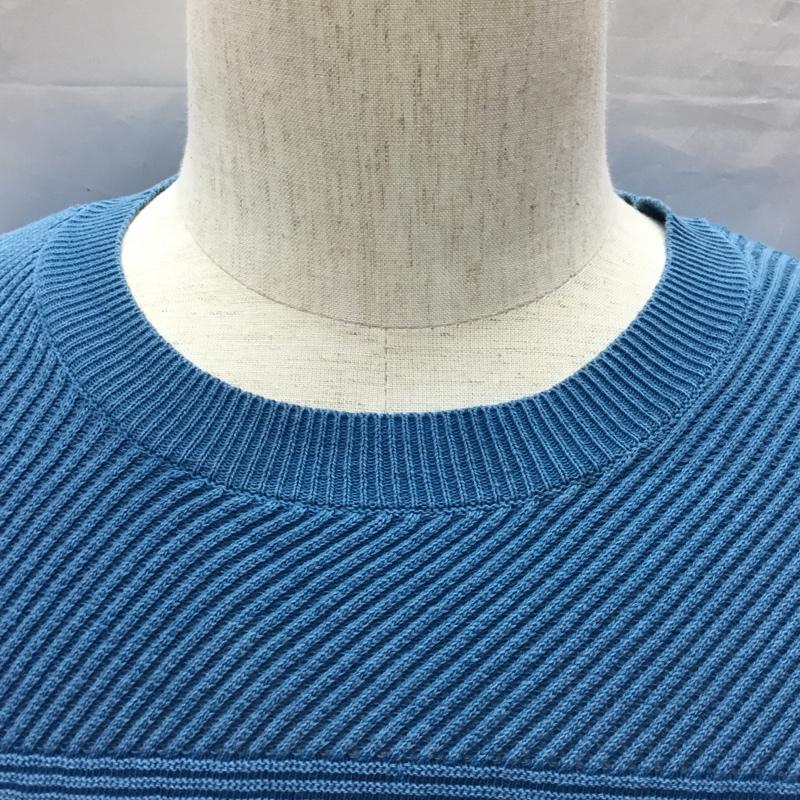 ヒステリックグラマー HYSTERIC GLAMOUR カットソー 半袖 半袖カットソー プリントTシャツ クルーネックカットソー L プリント 青 / ブルー /  メンズ USED 古着 中古 10115218