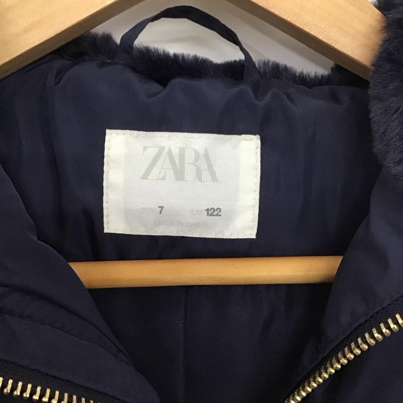 ザラ ZARA ジャケット、上着 ジャケット、ブレザー キッズ 122cm 4341 721 401 中綿 無地 紺 / ネイビー /  ガールズ USED 古着 中古 10139601