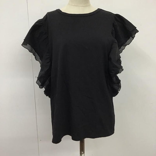 アーバンリサーチ URBAN RESEARCH カットソー 半袖 半袖カットソー 無地Tシャツ クルーネックカットソー FREE 無地 黒 / ブラック /  レディース USED 古着 中古 10115980