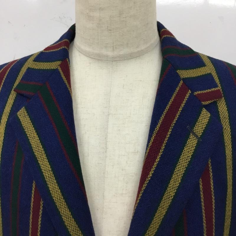 ジャンニヴェルサーチ GIANNI VERSACE ジャケット、上着 ジャケット、ブレザー カジュアルジャケット カラージャケット ポケットジャケット アウター プリント マルチカラー / マルチカラー /  メンズ USED 古着 中古 10120663