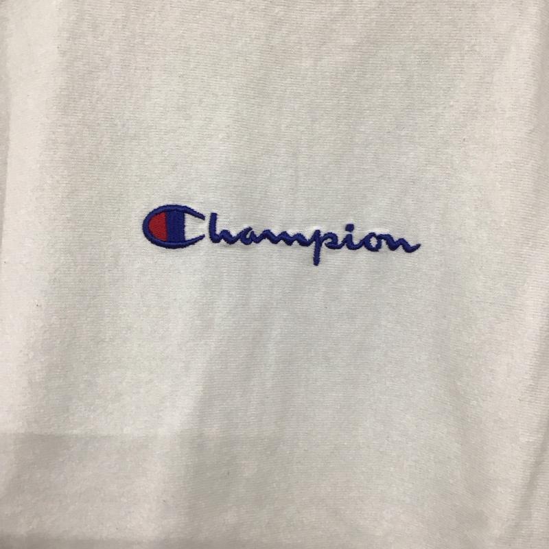チャンピオン Champion Tシャツ 半袖 c3-m304 ショートスリーブTシャツ プリントTシャツ M ロゴ、文字 白 / ホワイト /  メンズ USED 古着 中古 10134051
