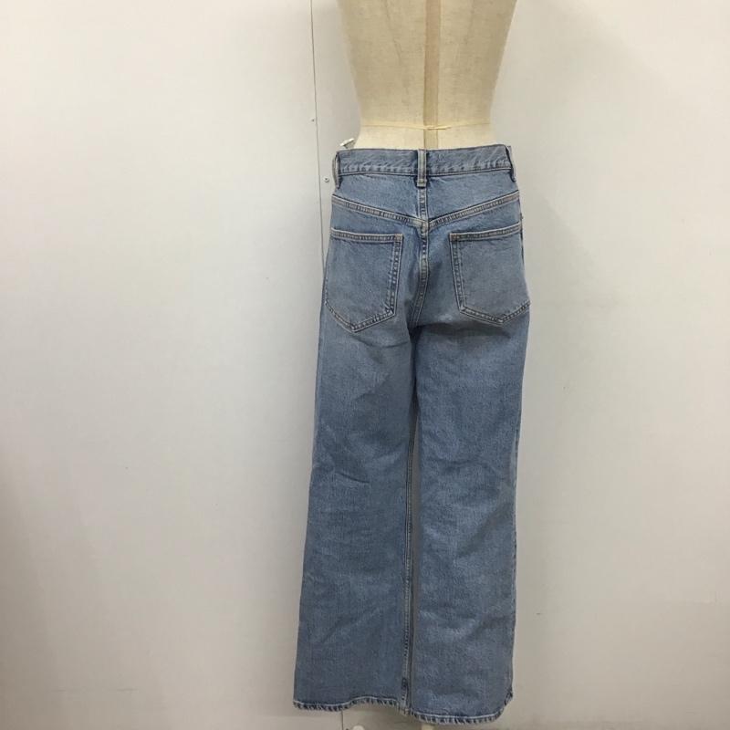 ザラ ZARA パンツ デニム、ジーンズ 2569 910 400 フレアデニム 無地 水色 / ライトブルー /  レディース USED 古着 中古 10109433