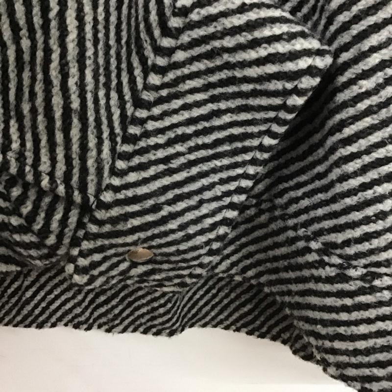 レプシィム LEPSIM ジャケット、上着 ジャンパー、ブルゾン lpu70719AD BIGブルゾン総柄ジャケット FREE  白 / ホワイト / X 黒 / ブラック /  レディース USED 古着 中古 10147756