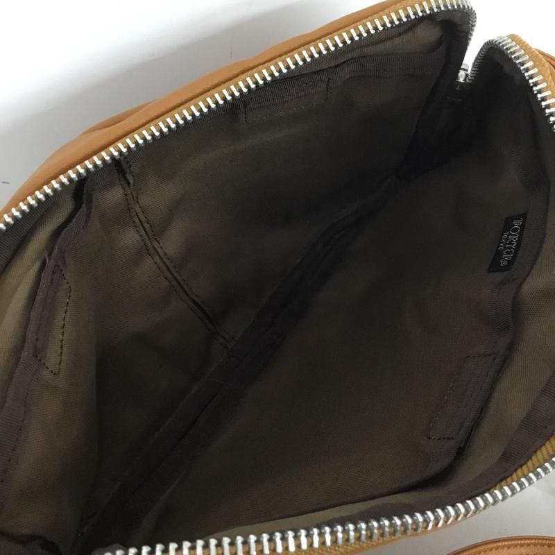 ポーター PORTER ウエストバッグ ウエストバッグ FREE STYLE ロゴ、文字 キャメル / キャメル /  メンズ USED 古着 中古 10143549