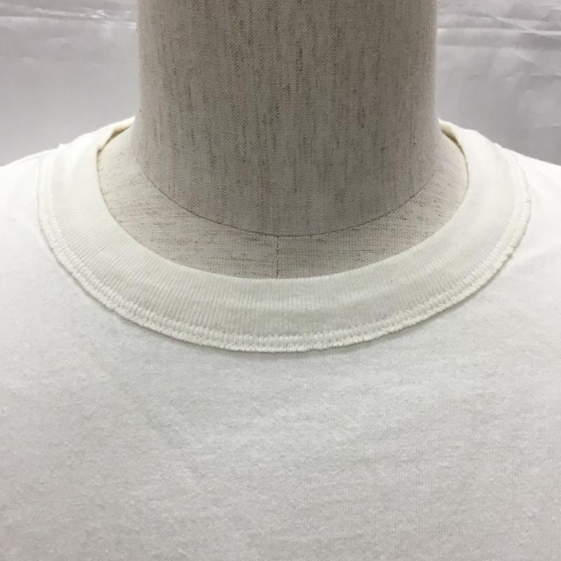 レリューム relume カットソー 長袖 長袖カットソー クルーネックカットソー ロングスリーブカットソー L 無地 白 / ホワイト /  メンズ USED 古着 中古 10114108